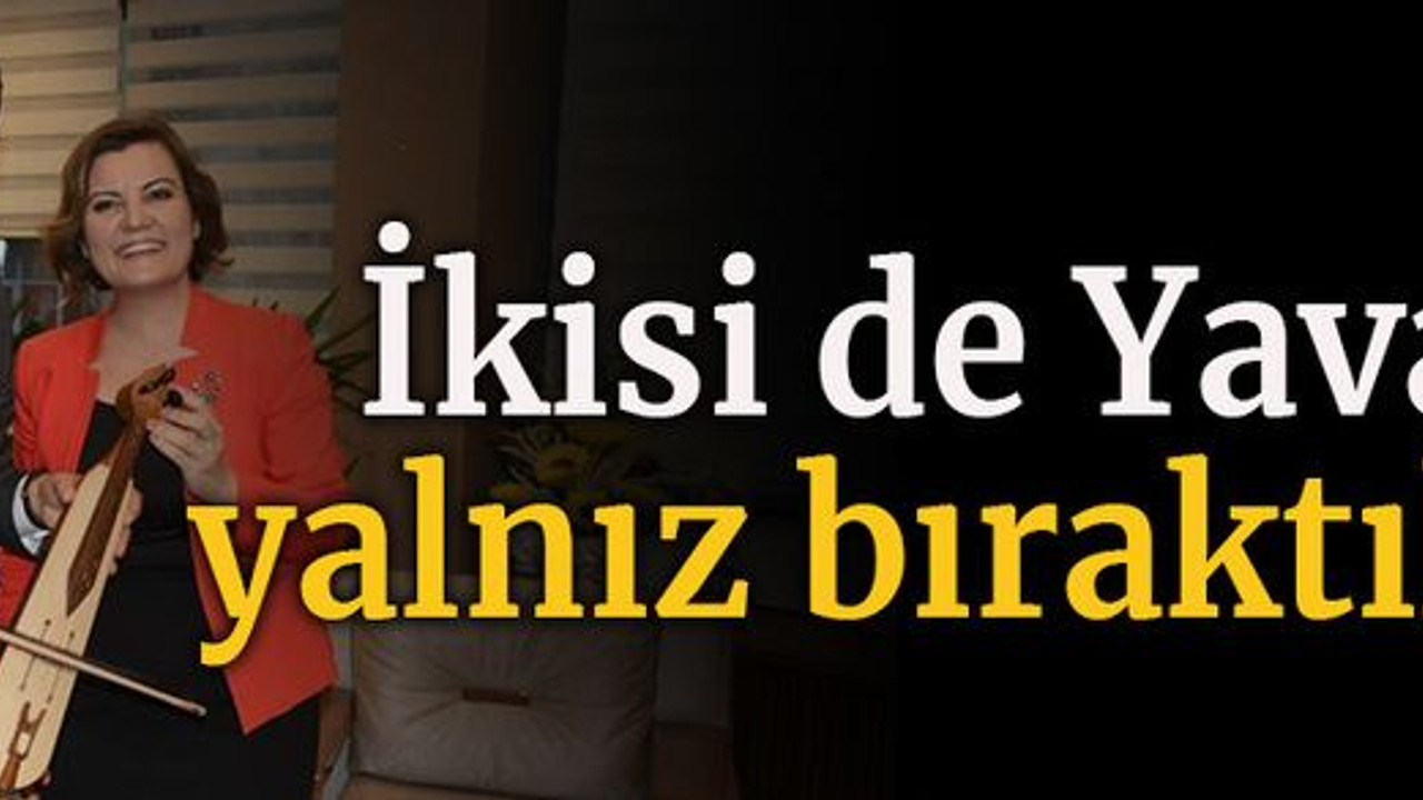 İkisi de Yavaş’ı yalnız bıraktılar!